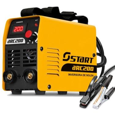 Imagem de Máquina Inversora De Solda Portatil Mma Eletrodo Tig 220v Top Arc200 -