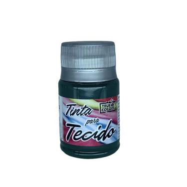Imagem de Tinta para Tecido Tons Escuros 37ml True Colors, VERDE PANTANO