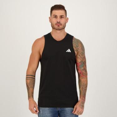 Imagem de Regata Adidas Essentials Preta, P