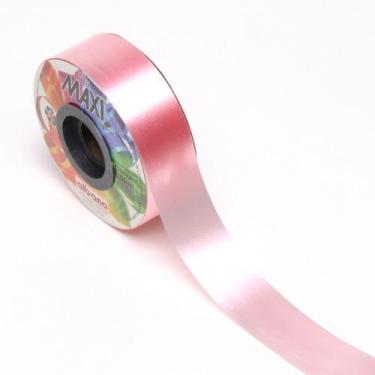 Imagem de Rolo de Fita Decorativa Para Presente 32mm x 50m - AAZ, Rosa