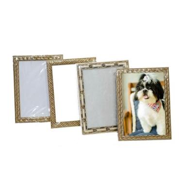 Imagem de Kit com 4 porta retrato de Madeira com vidro 15x21 - INNOVARI