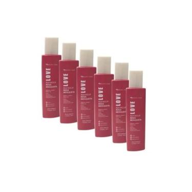 Imagem de kit 6 Agua Micelar Rosa Mosqueta Maquiagem Atacado Revenda - max love