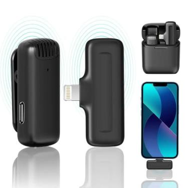 Imagem de Mini Microfone externo com clipe de lapela para celular - A360electron
