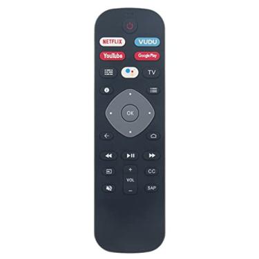 Imagem de Controle remoto de voz de substituição URMT26RST004 compatível com Philips Smart TV 65PFL5504/F7 65PFL5504/F6 75PFL5704/F7 50PFL5604/F7 65PFL5604/F7 50PFL5704/F7 65PFL5704/F7 7 55 unidades FL5704/F7