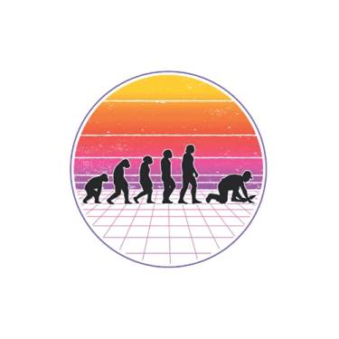 Imagem de Fliesenleger Tagesplaner: Fliesenleger Evolution Vaporwave Plattenleger 80's/Kalender 2022 / Wochenplaner Tagesplaner Planer/Planungsbuch To-Do-Liste / 6x9 Zoll / 100 ausfüllbare Seiten