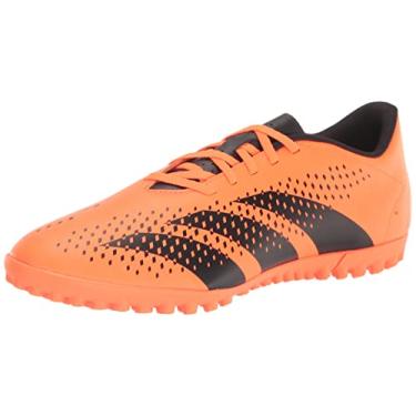 Imagem de adidas Tênis unissex precisão, 4 gramado flexível, Team Solar Laranja/Preto/Preto, 7.5 Women/6.5 Men