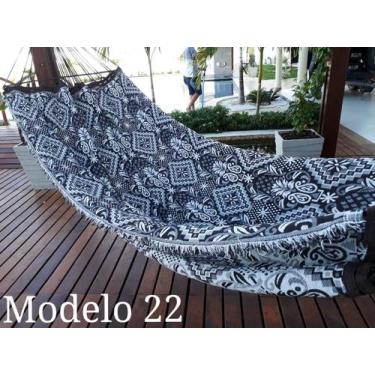 Imagem de Rede De Descanso Dormir Casal Indiana Reforçada Varias Cores - Atacadã