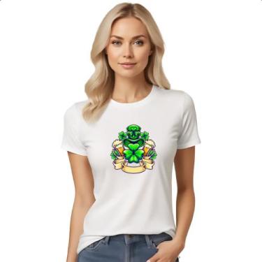 Imagem de Camiseta Baby Look ST Patricks Day Trevo - Alearts, GG