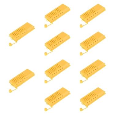 Imagem de IEUDNS 10x Queen Bee Gaises Corte Caixas de Apicultura Equipamento de Apicultura Separação Abelhas Separação Fácil Uso Caixa