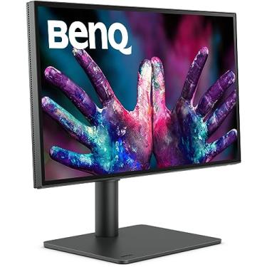 Imagem de Monitor BenQ PD2506Q QHD com 25", Painel IPS, 100% sRGB e Rec. 709, 95% P3, Modo DualView e CAD/CAM, tela Anti-Reflexo, Ajuste de Altura e Brightness Intelligence
