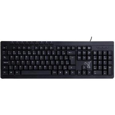 Imagem de Teclado Multimídia USB SK-2030 116 Teclas Preto Maxprint