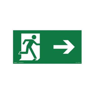 Imagem de Placa saída de emergência s1 - Ultra Fitas