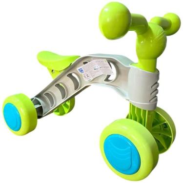 Imagem de Toyciclo Verde Infantil Bicicleta Equilibrio Leve 18 Meses - ROMA