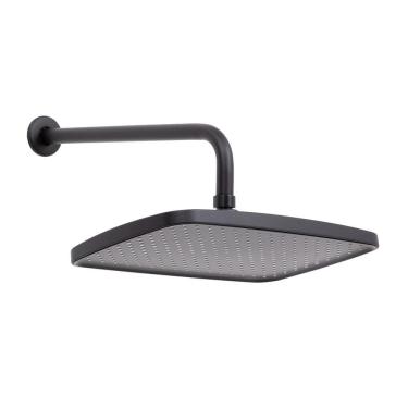 Imagem de Ducha chuveiro retangular de parede Amapari Pingoo.casa - Preto