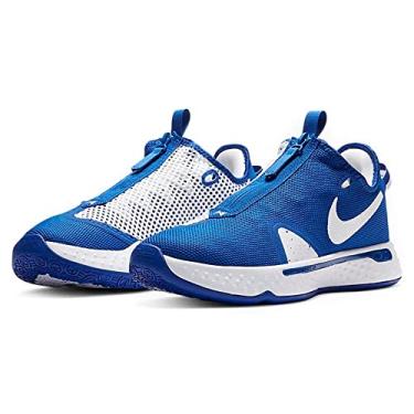 Imagem de Nike Kid's PG 4 (GS) Basketball Shoe (5.5, Game Royal/White/Black, Numeric_5_Point_5)