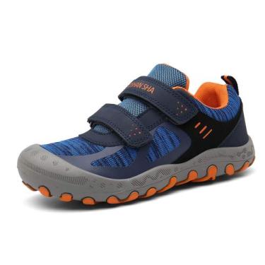Imagem de Sapatos de caminhada Mishansha Kids Girls Boys Steel Blue Tamanho 3.5