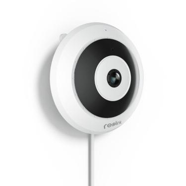 Imagem de Câmera ip Fisheye reolink fe-p 6MP com visão de 360°, branca