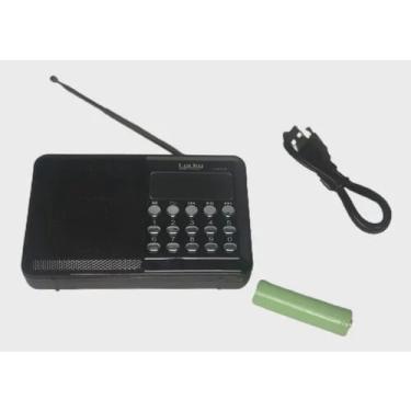 Imagem de Radio Fm/am Portatil Com Pen Drive-cartão Sd Tomada E Pilha lu-011uc