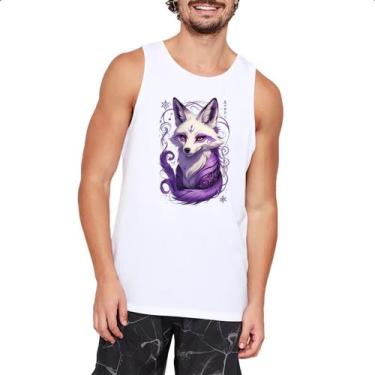 Imagem de Camiseta Regata Raposa Kitsune Tatoo Arte - Alearts, G