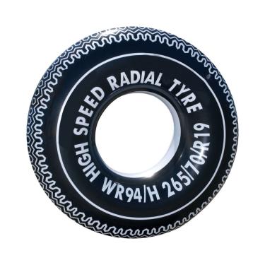 Imagem de Bóia Inflável Redonda Preta 90 Cm - mor