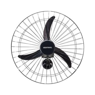 Imagem de Ventilador Parede Oscilante 60cm Premium Ventisol Preto 127V