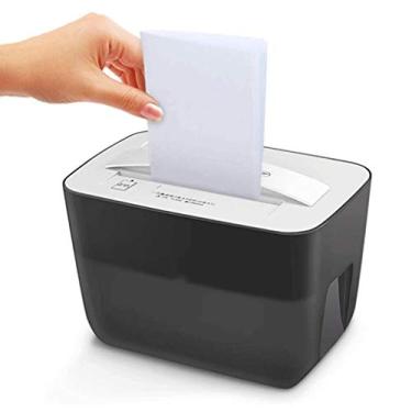 Imagem de Papel e cartão de crédito pequeno portátil de alta potência, triturador de CD para escritório doméstico