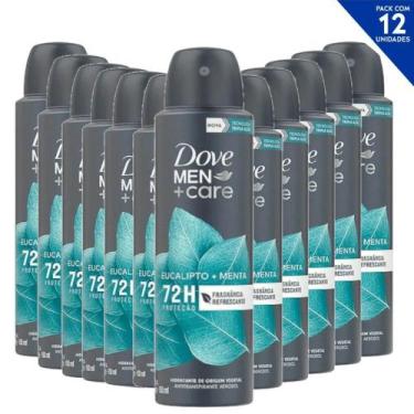 Imagem de Kit com 12 Desodorantes Dove Men 150ml, Eucalipto