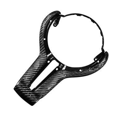 Imagem de FINMOKAL Substitua A Tampa Do Volante De Fibra De Carbono Para BMW M Perfit Formance F80 F82 M3 M4 Preto, Fibra De Carbono