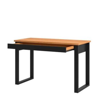 Imagem de Escrivaninha Anah 1 GV Freijó e Preta - Pradel