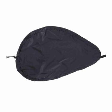 Imagem de Protetor de Cockpit de Caiaque, Capa Preta para Chuva, Neve, Insetos, UV50+ Bloqueio, Pano de Oxford Resistente a Lágrimas Se Encaixa Perfeitamente Com Aro de Choque, Uso (M)