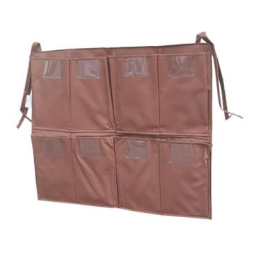 Imagem de Ｂｅｓｇａ Saco de carrinho de limpeza Saco de suprimentos de limpeza Tecido Oxford Resistente Fácil de instalar Caixa de armazenamento Organizador para de, 8 Bolsos