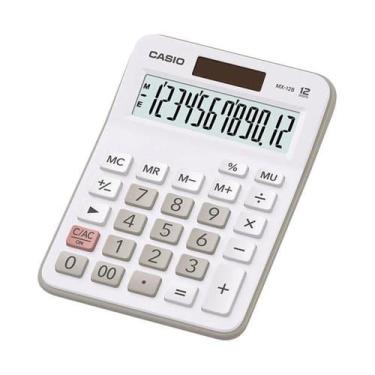 Imagem de Calculadora De Mesa Dx-12B-W4-Dc Branca - Casio