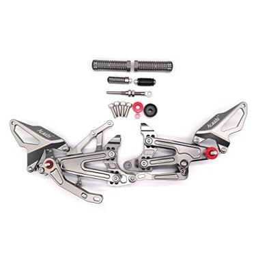 Imagem de Arashi Versão 2.0 Traseira Ajustável para Ducati Panigale V4 V4S V4R 2018-2021, Cinza