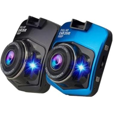Imagem de Câmera Veicular Recarregável Full HD 1080P, Visão Noturna, Ângulo de Visão 170º Registra viagens e garante sua Segurança (cor Azul)