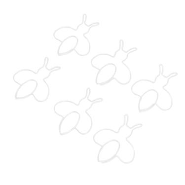 Imagem de GLOGLOW Clipes de Papel Em Forma de Abelha Clipes de Papel Clipes de Favoritos para Organizar Arquivos Decorando Scrapbooks Com Caixa Transparente para a Escola de Escritório Em Casa (Branco)