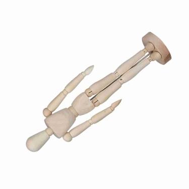 Imagem de Generic Com Manobro de Madeira Móvel Flexível de Suporte, Manequim Articulado, Decoração de Escritório para Desenhar Uma Decoração de Casa de Desenho