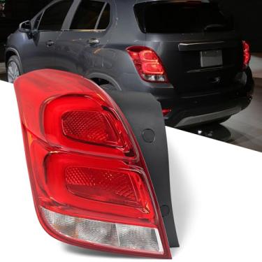 Imagem de Huray Luz traseira de LED esquerda adequada para Chevy Trax 2017-2022 LH lanterna traseira montagem de lâmpada de freio traseiro estilo original substituição para GM2800298 (lado do motorista)