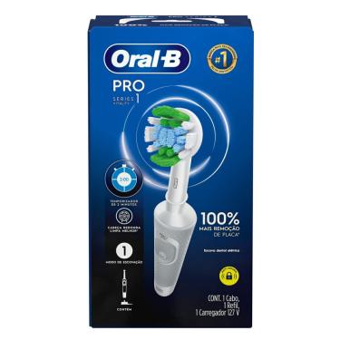 Imagem de Escova Elétrica Oral-B PRO Series 1 Branca 110V 1 unidade