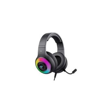 Imagem de Headset Gamer Havit H2042D, RGB, Driver 50mm, USB e P3, Preto