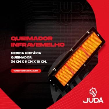 Imagem de Queimador Infravermelho Maquina Assar Frango Forno