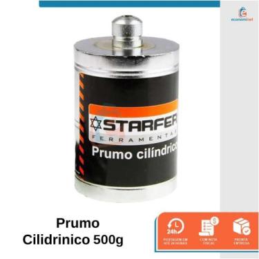 Imagem de Prumo De Parede Cilíndrico 500 Gramas Starfer