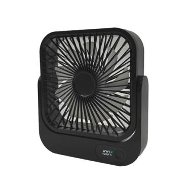 Imagem de STRUGGANT Ventilador portátil para cabine de navio de cruzeiro, ventilador aprovado por navio de cruzeiro, ventilador de mesa com base magnética para tetos e paredes da cabine, recarregável por USB