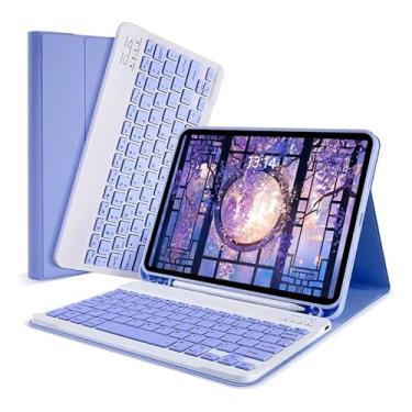 Imagem de Capa Com Teclado Bluetooth Para Tab S7 Fe E S8 Plus