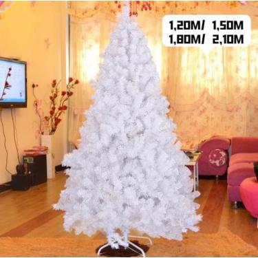 Imagem de Árvore de Natal Pinheiro Branca 1.2M /1.50M /1.80M /2.10M - bijoprata,