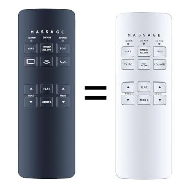 Imagem de Novo controle remoto de cama ajustável de substituição compatível com Serta Motion Perfect 2.0 cama ajustável 258B 75310