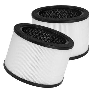 Imagem de Breabetter Pacote com 2 filtros de substituição H7121101 compatíveis com purificador Govee H7121, H13 True HEPA + carbono ativado de alta eficiência + pré-filtros