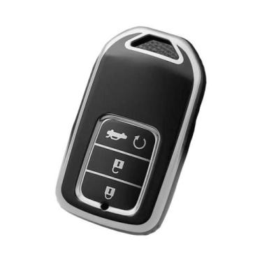 Imagem de Capa Macia De TPU Para Chave De Carro Para Honda CRV Civic Accord HRV 