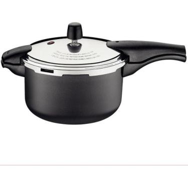 Imagem de Panela de Pressão Tramontina Vancouver Antiaderente 6 Litros, Preto