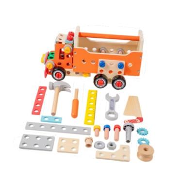 Imagem de simhoa Brinquedo de Ferramenta de Madeira, Presentes de Natal E Aniversário, de Ferramentas para Crianças de 3 a 6 Anos, Meninos E Meninas