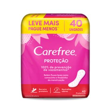Imagem de Protetor Diário Carefree Proteção com Fragrância 40 Unidades Leve Mais Por Menos